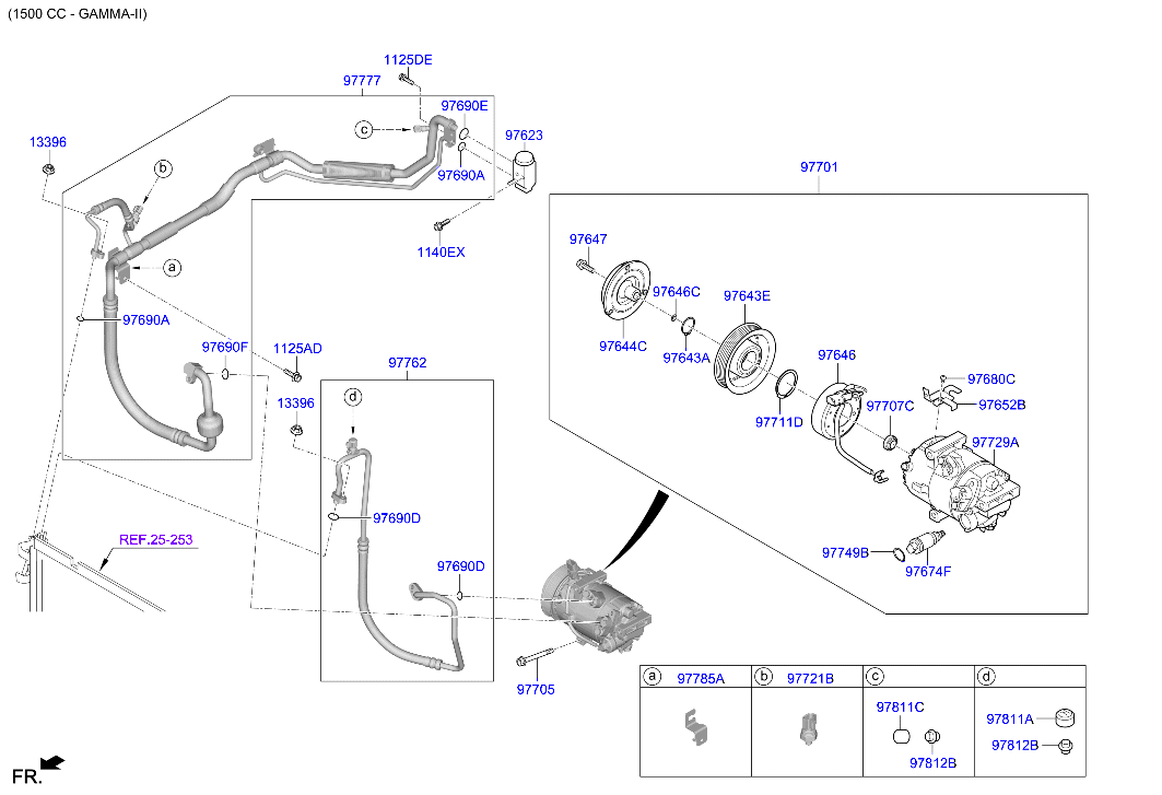 Aircon System Cooler Line