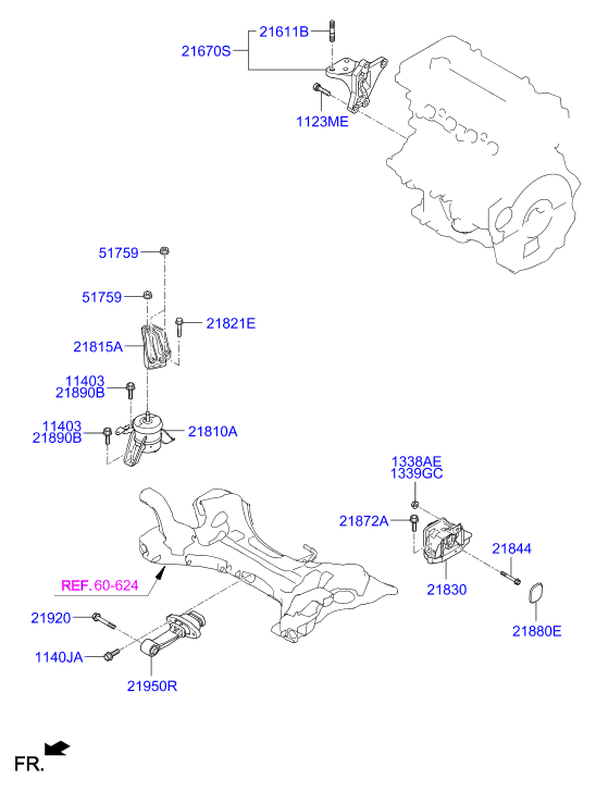 Engine Transaxle Mounting