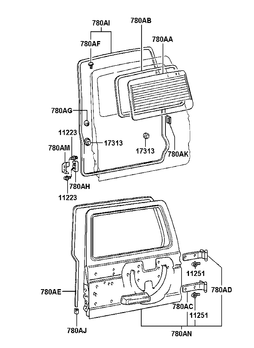 Tailgate Panel