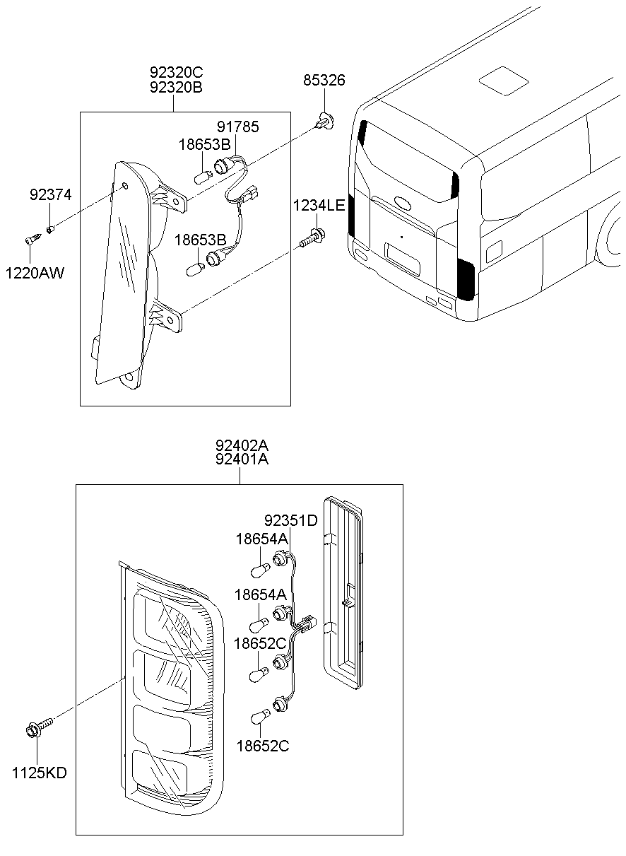 Rear Combination Lamp
