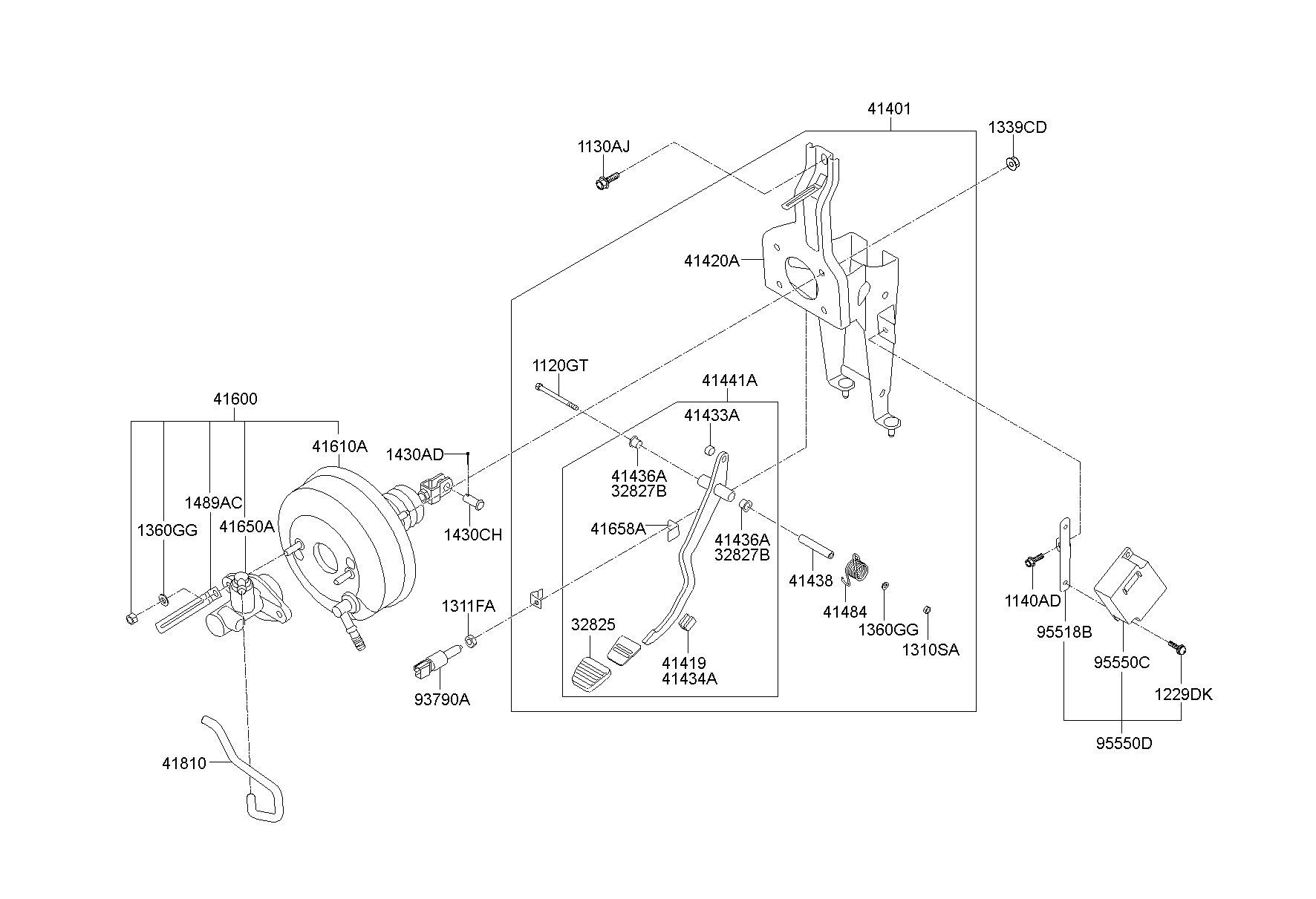 Clutch & Brake Pedal