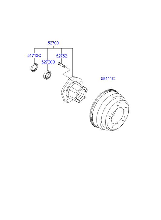 Rear Wheel Hub