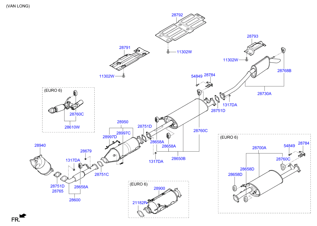 Muffler, Exhaust Pipe