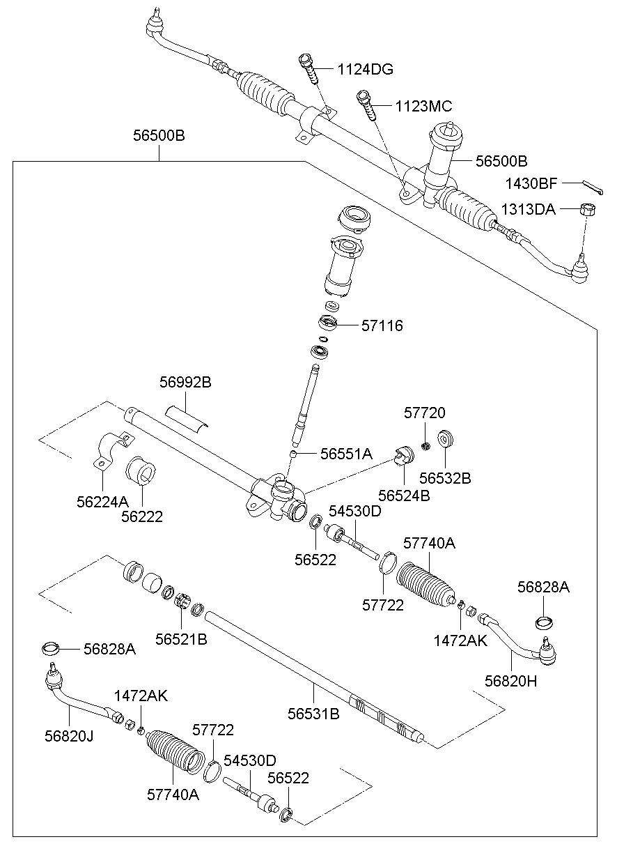 Power Steering Gear Box
