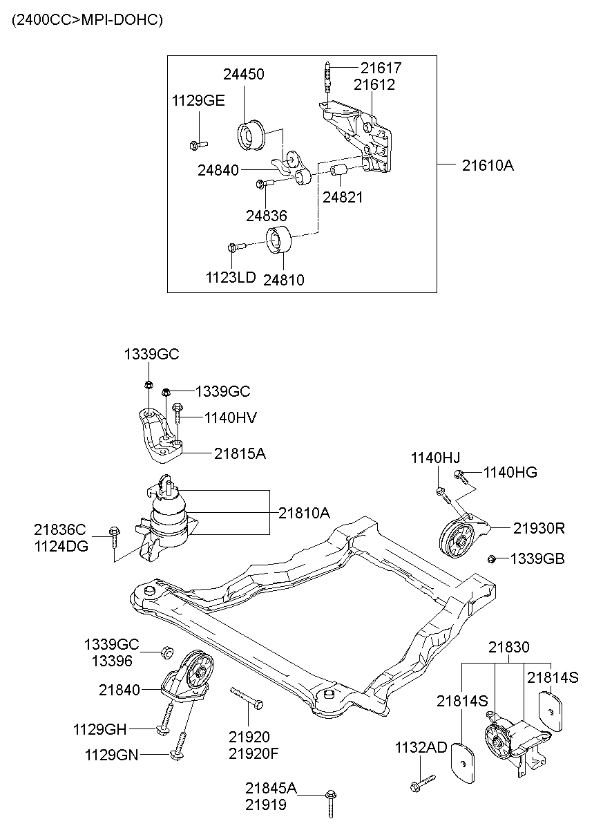 Engine Transaxle Mounting