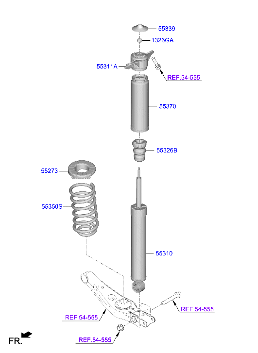 Rear Spring & Strut