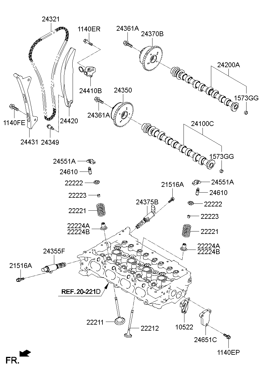 Camshaft & Valve