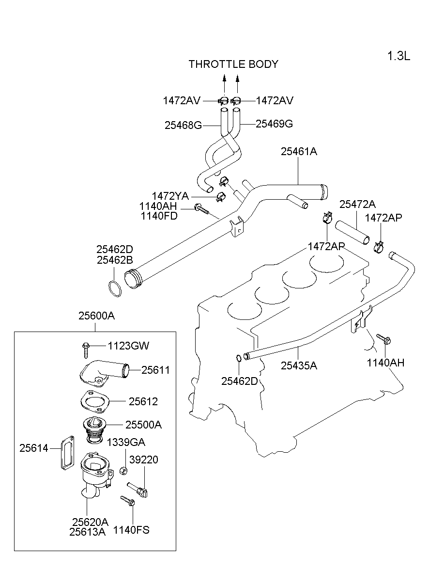 Coolant Hose & Pipe