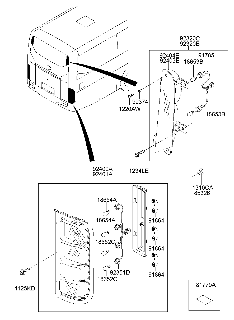 Rear Combination Lamp