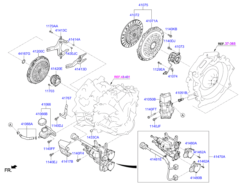 Clutch & Release Fork