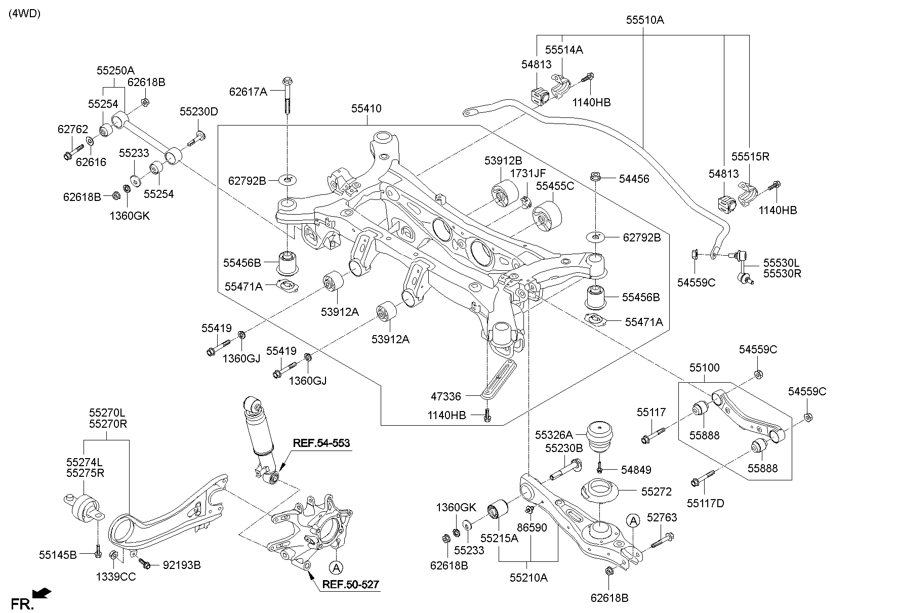 Rear Suspension Control Arm