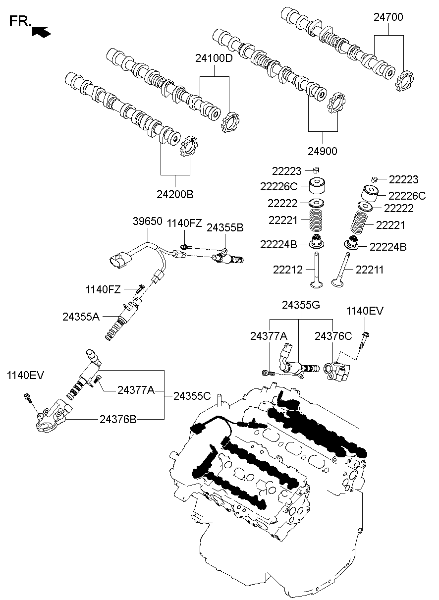 Camshaft & Valve