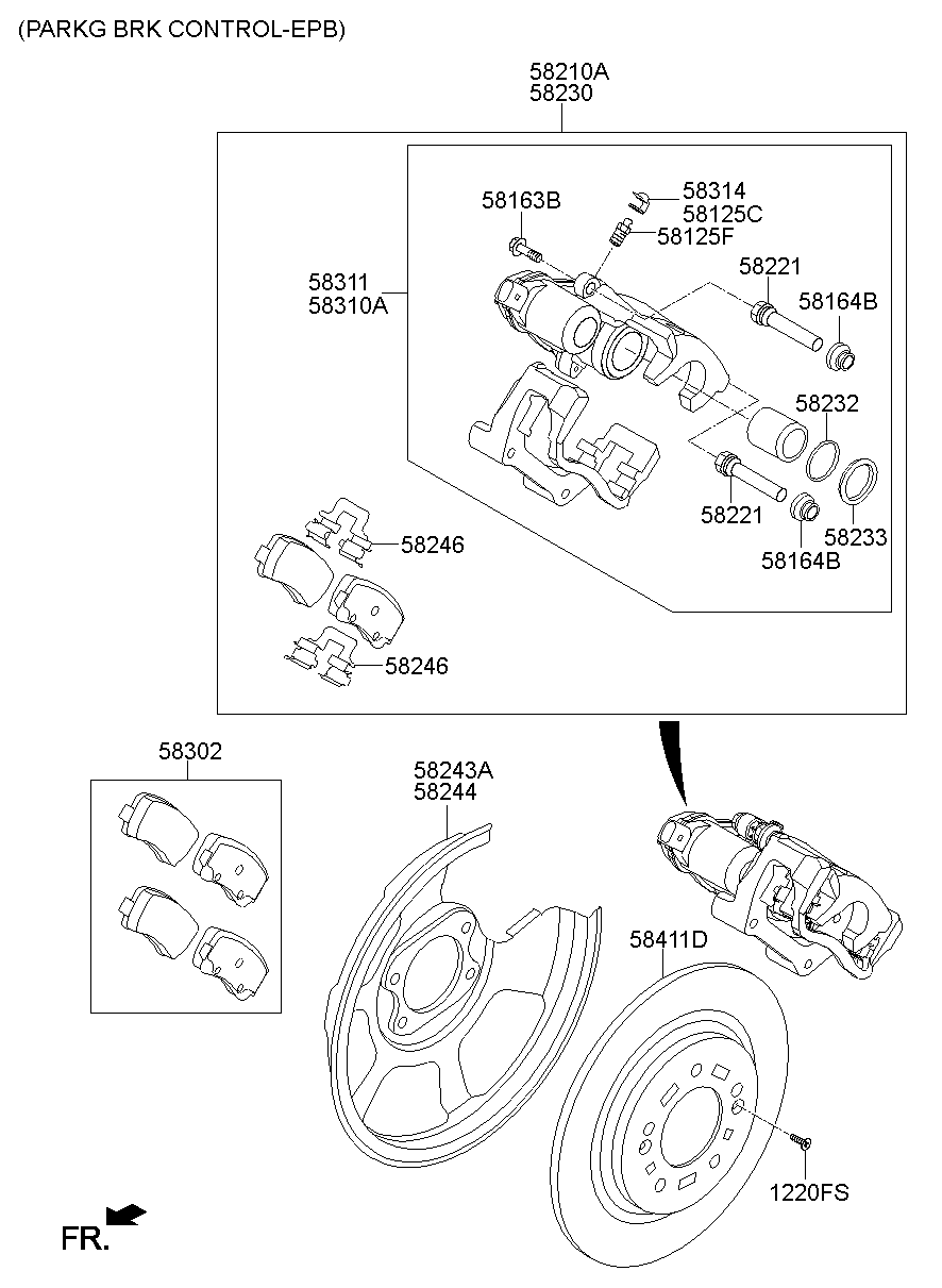 Rear Wheel Brake