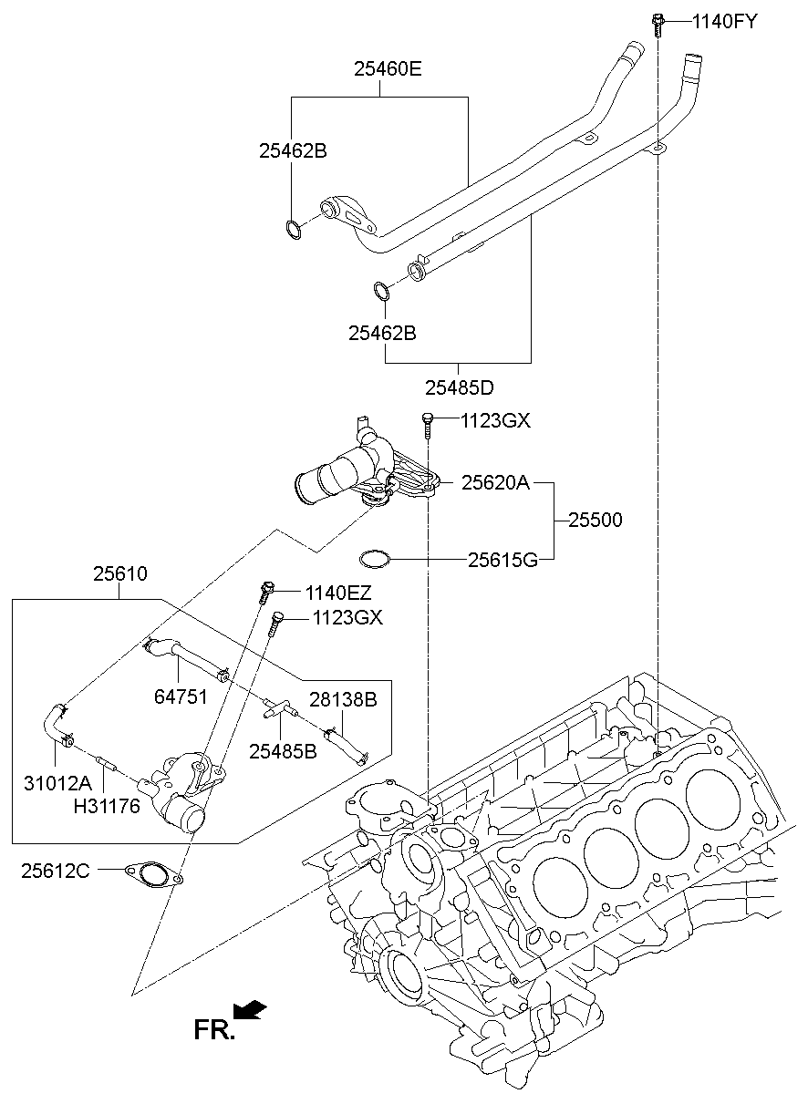 Coolant Pipe & Hose