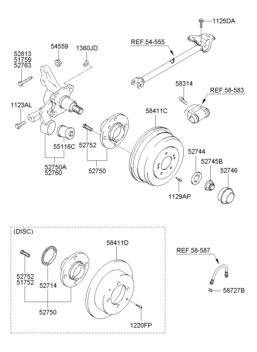 Rear Wheel Hub