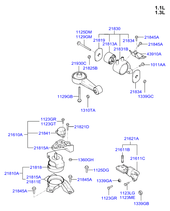 Engine Transaxle Mounting