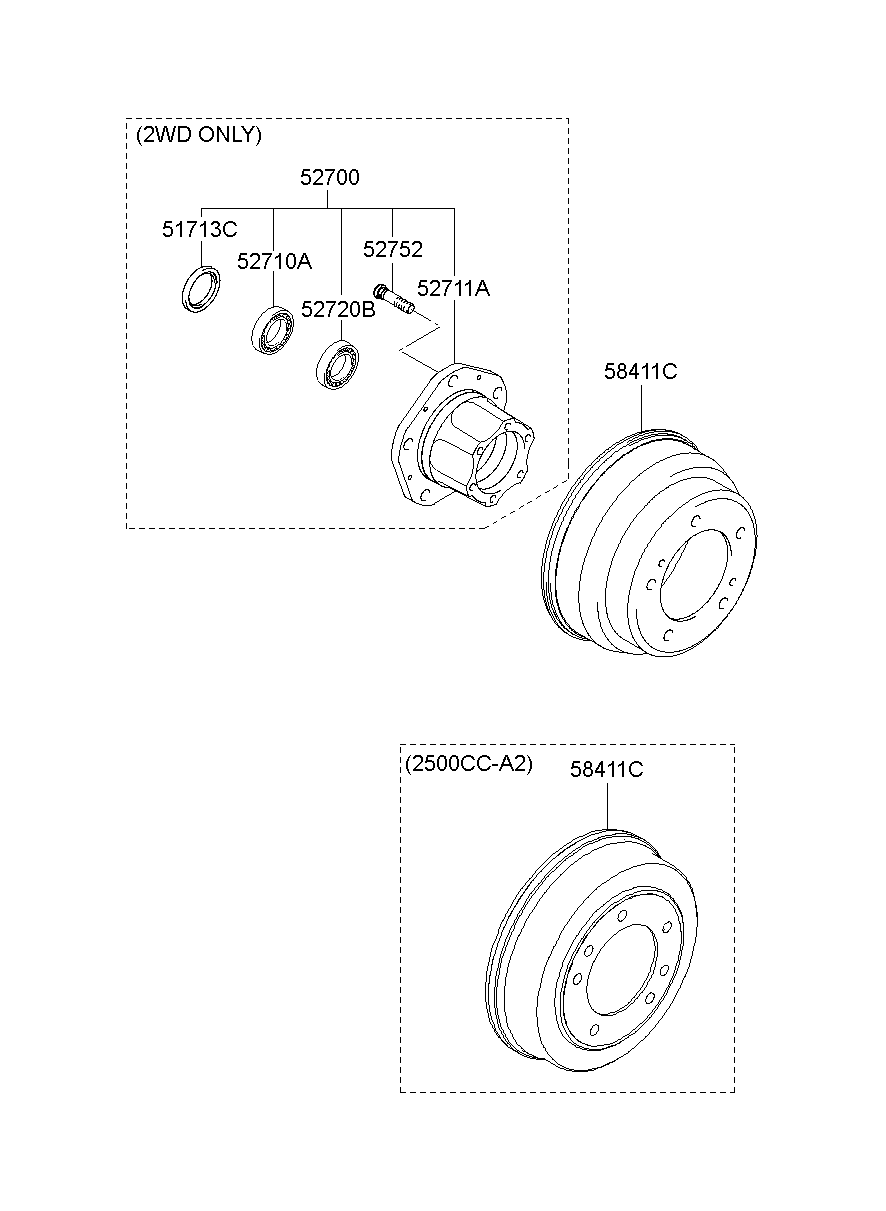 Rear Wheel Hub