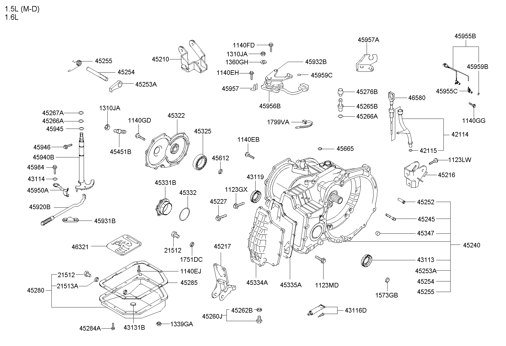 Auto Transmission Case