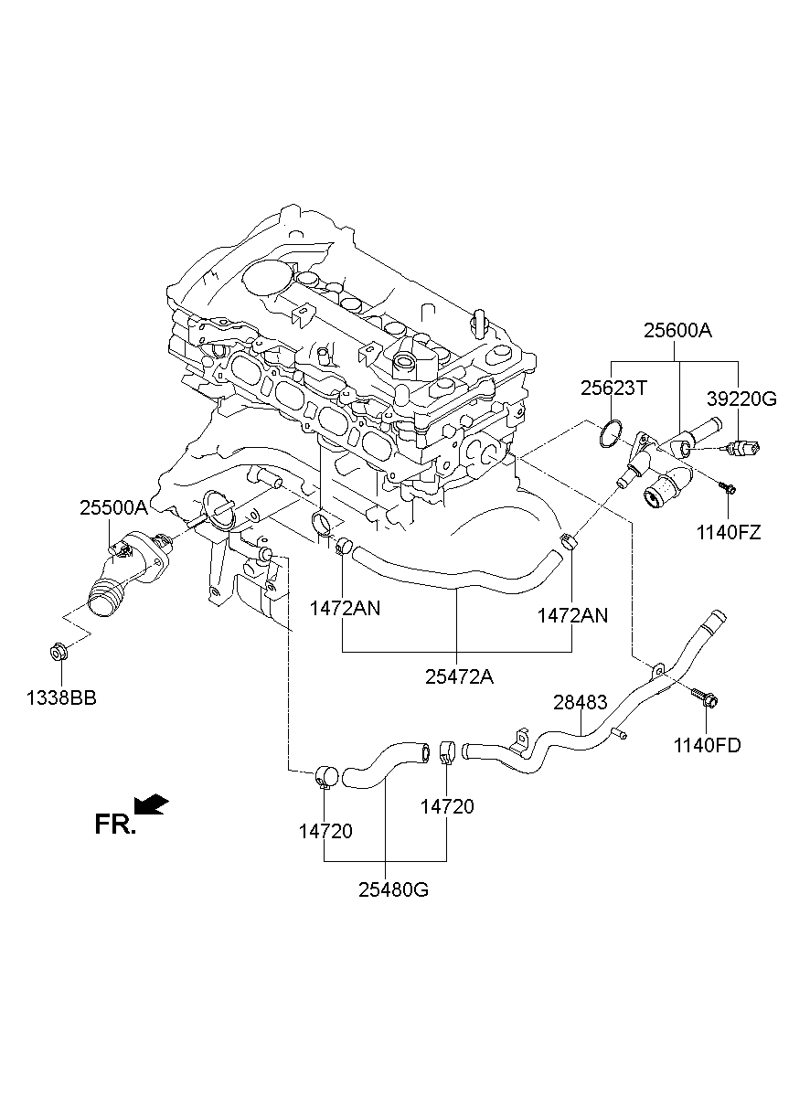 Coolant Pipe & Hose