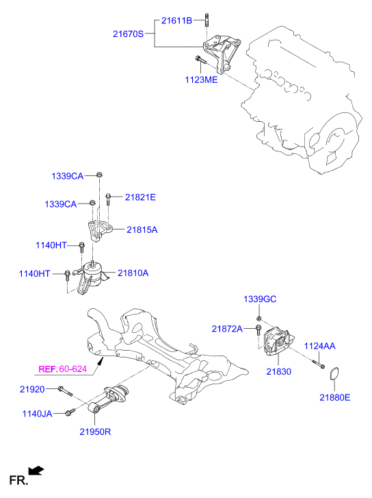 Engine Transaxle Mounting