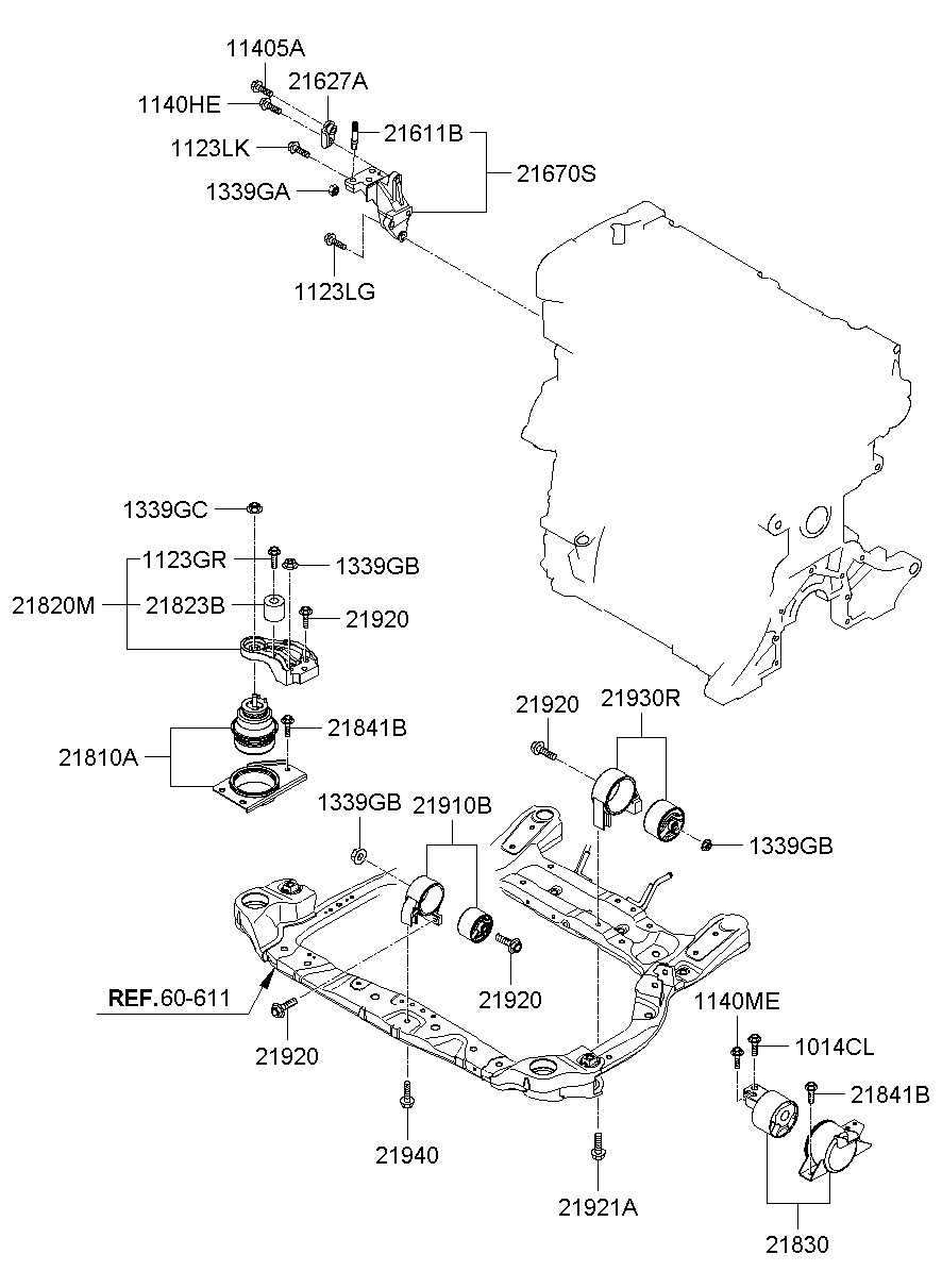 Engine Transaxle Mounting