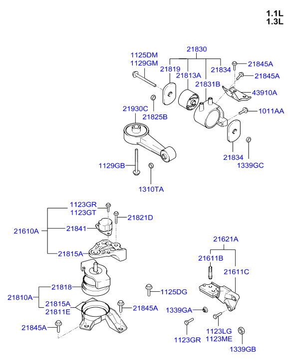 Engine Transaxle Mounting