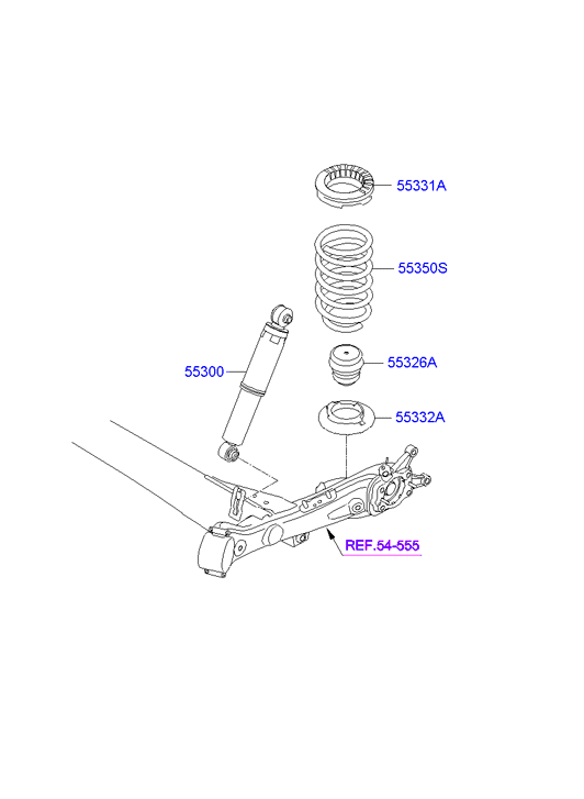 Rear Spring & Strut