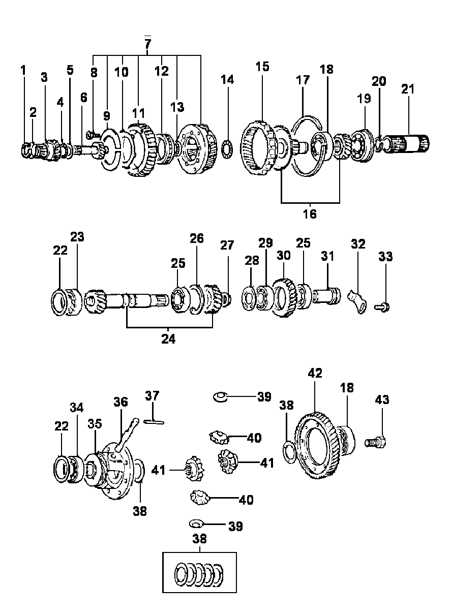 Transaxle Gear