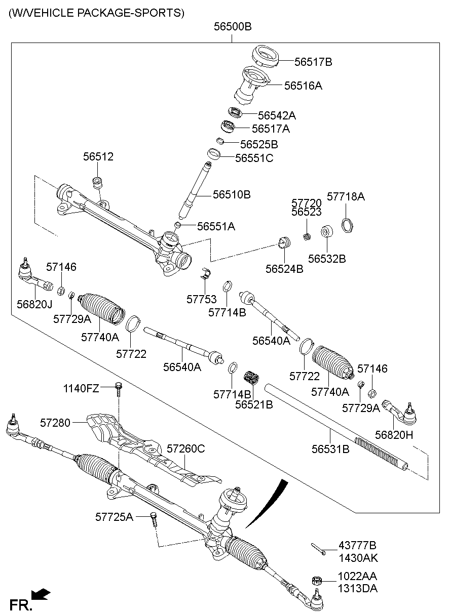 Power Steering Gear Box