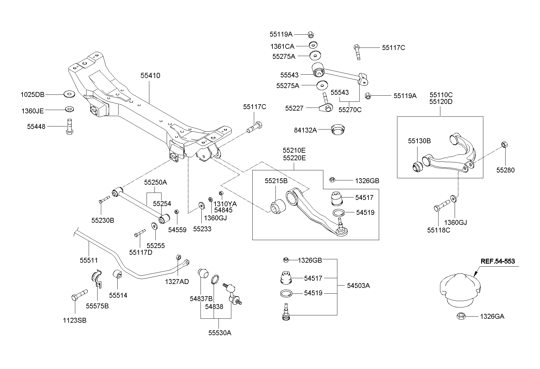 Rear Suspension Control Arm