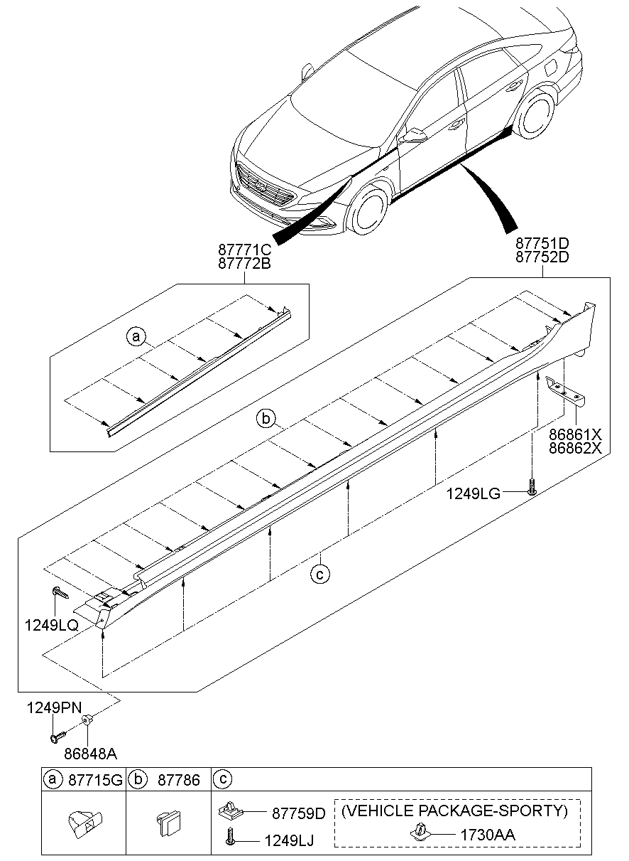 Body Side Moulding