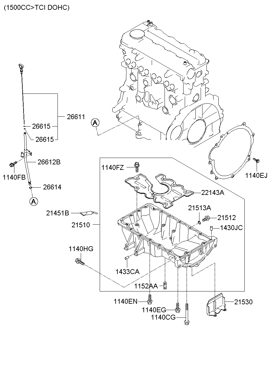 Cylinder Block & Oil Pan