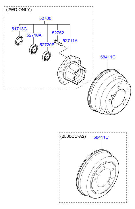 Rear Wheel Hub