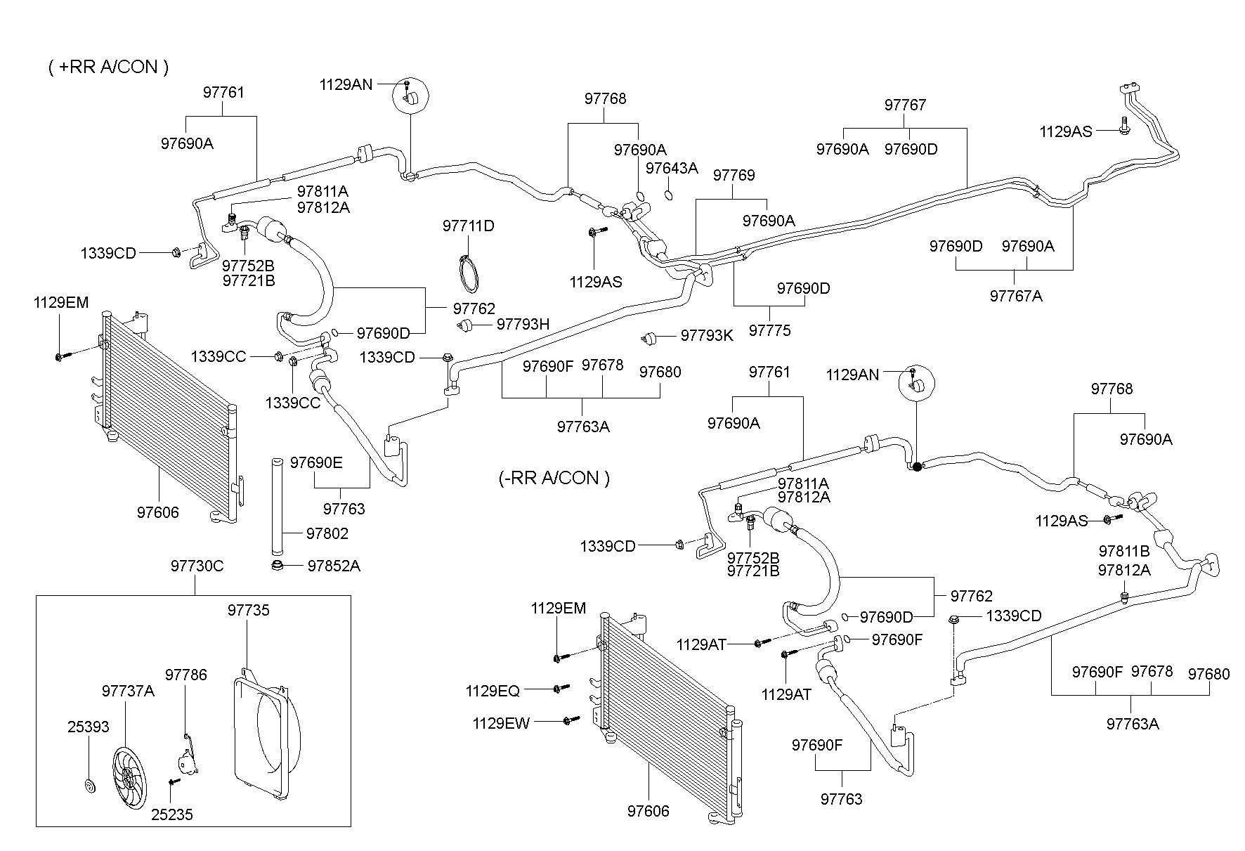 Air Conditioning Cooler Line