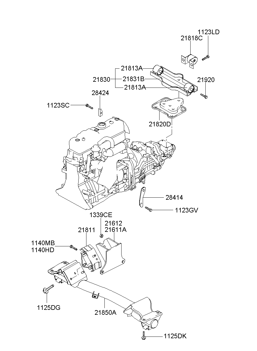 Engine Transaxle Mounting