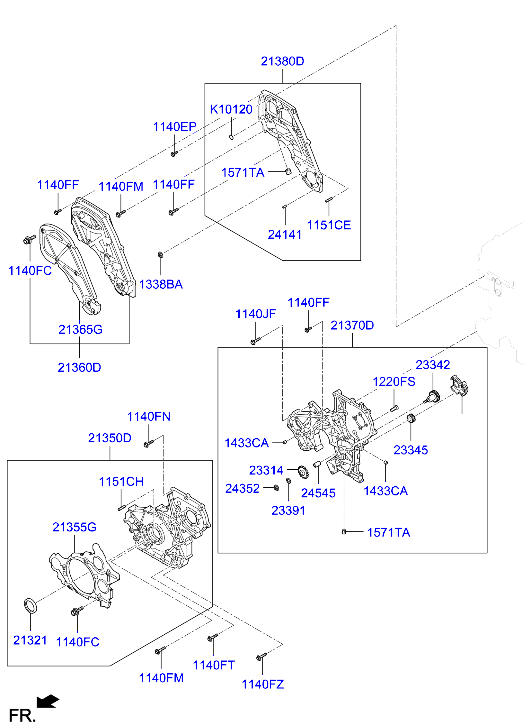 Front Case Oil Filter