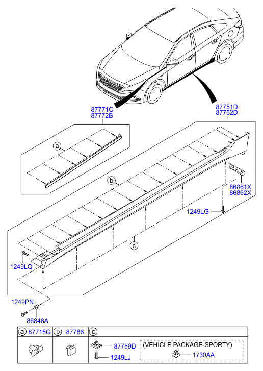 Body Side Moulding
