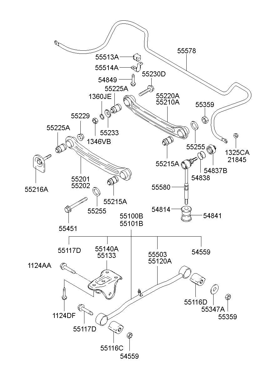Rear Suspension Control Arm