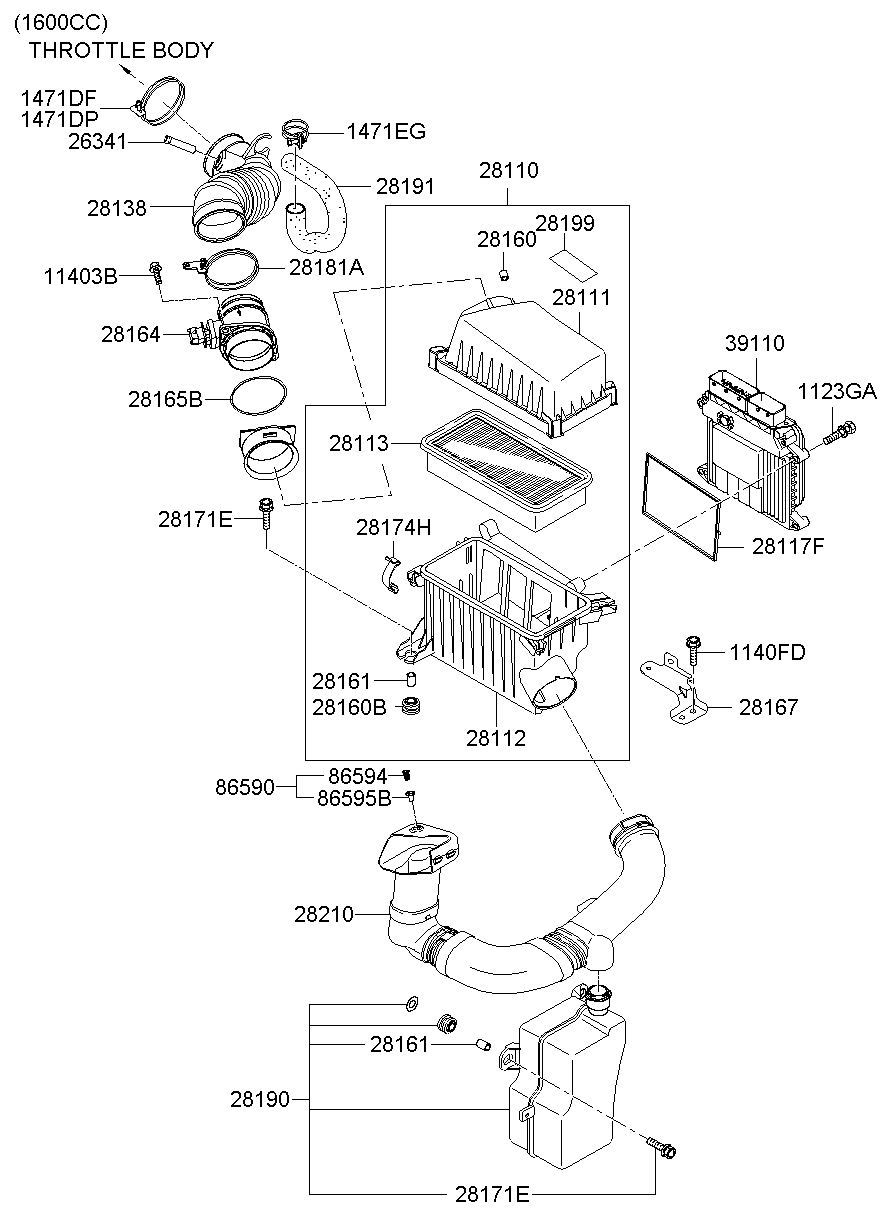 Air Cleaner & Duct