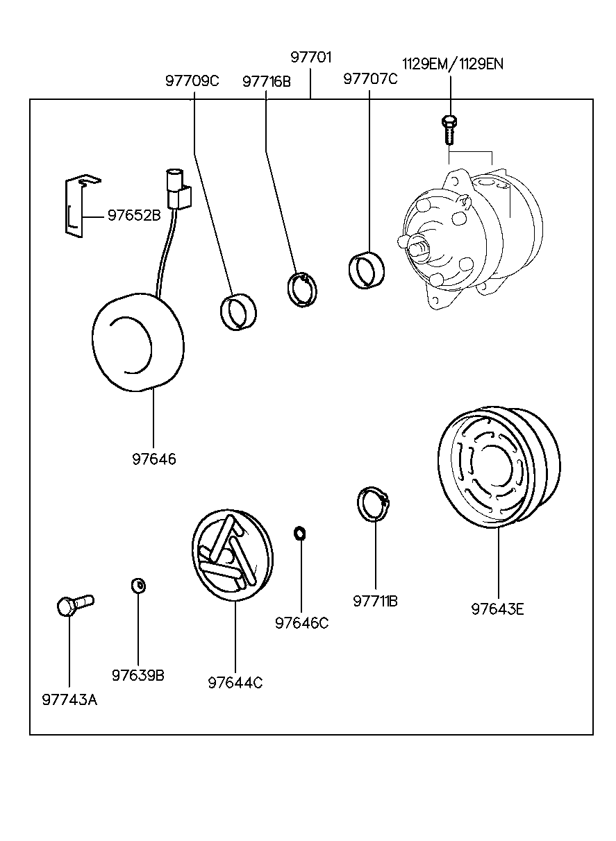 A/C System Compressor