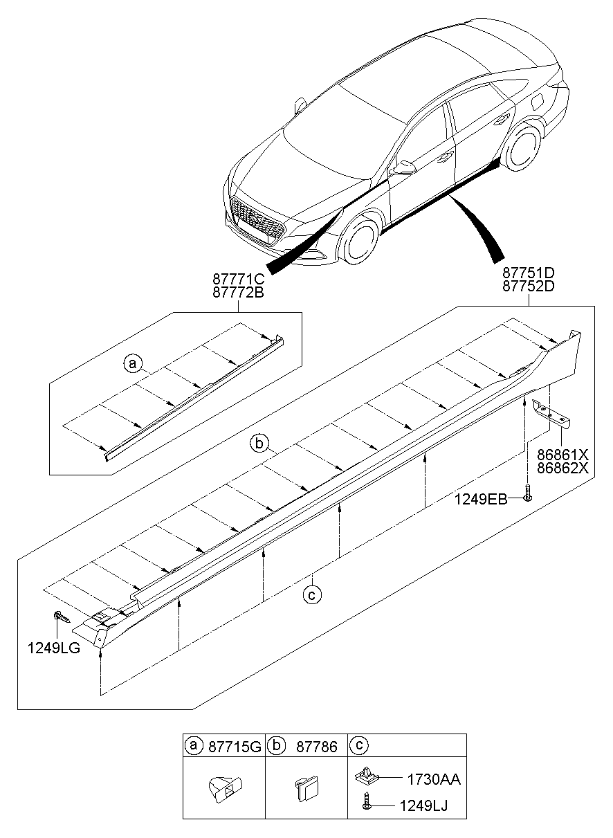 Body Side Moulding