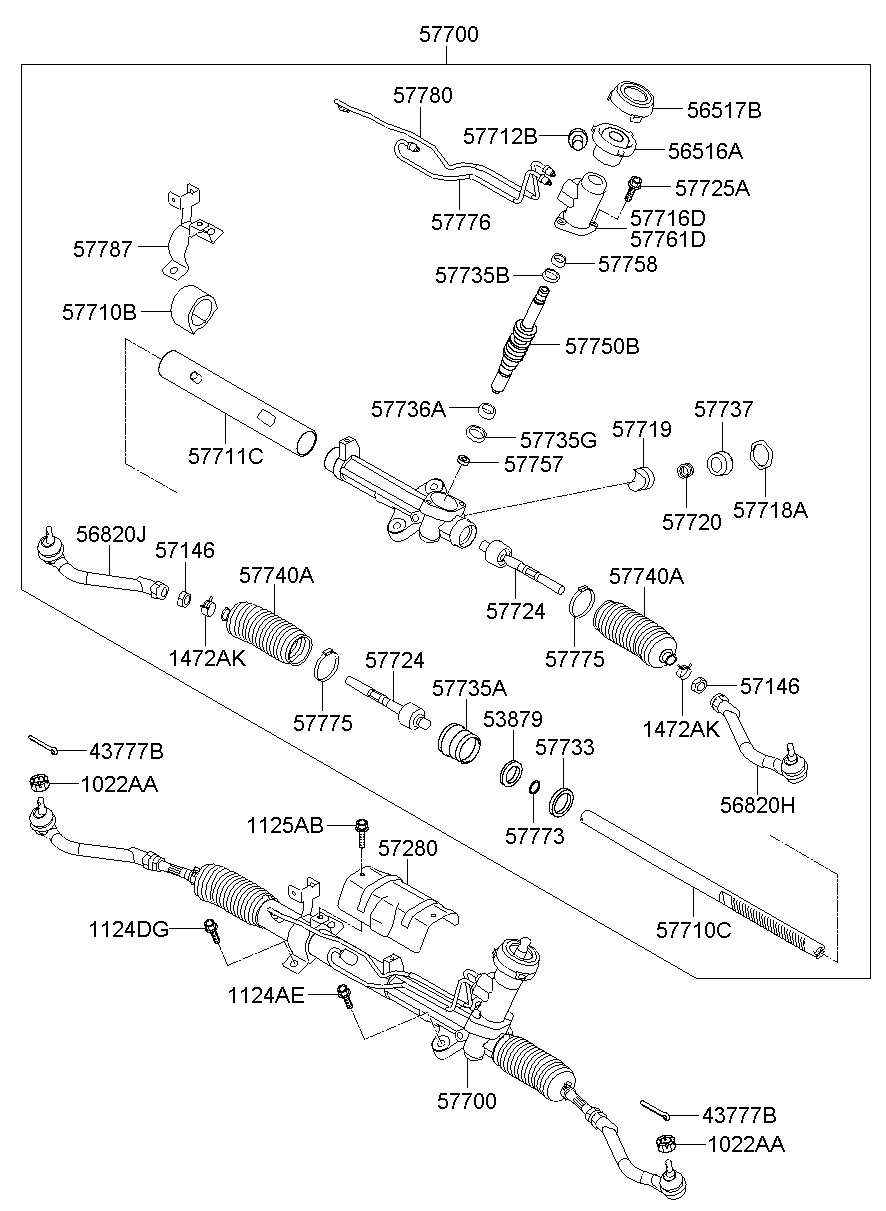 Power Steering Gear Box