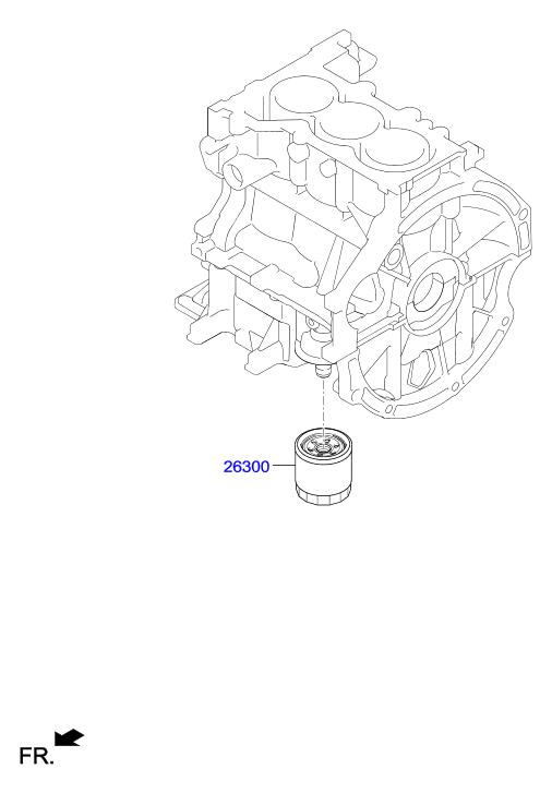Front Case Oil Filter