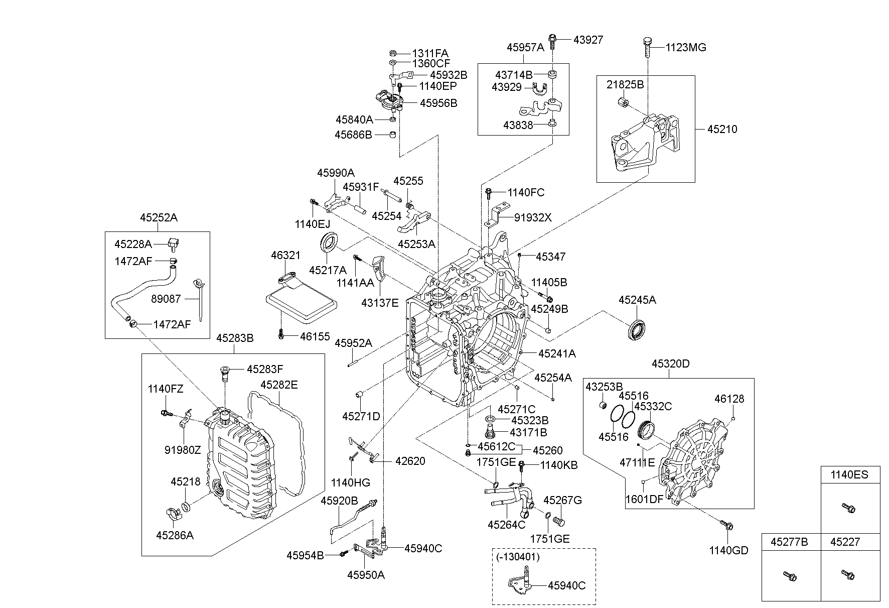 Auto Transmission Case