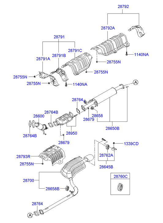 Muffler, Exhaust Pipe