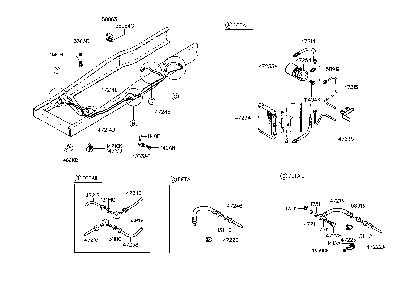 Transmission Cooling Lines
