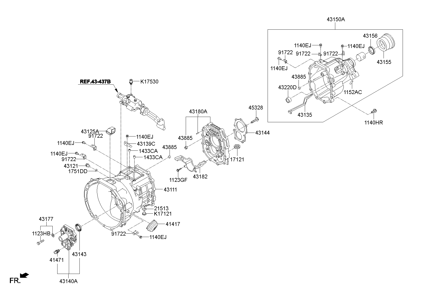 Transaxle Case