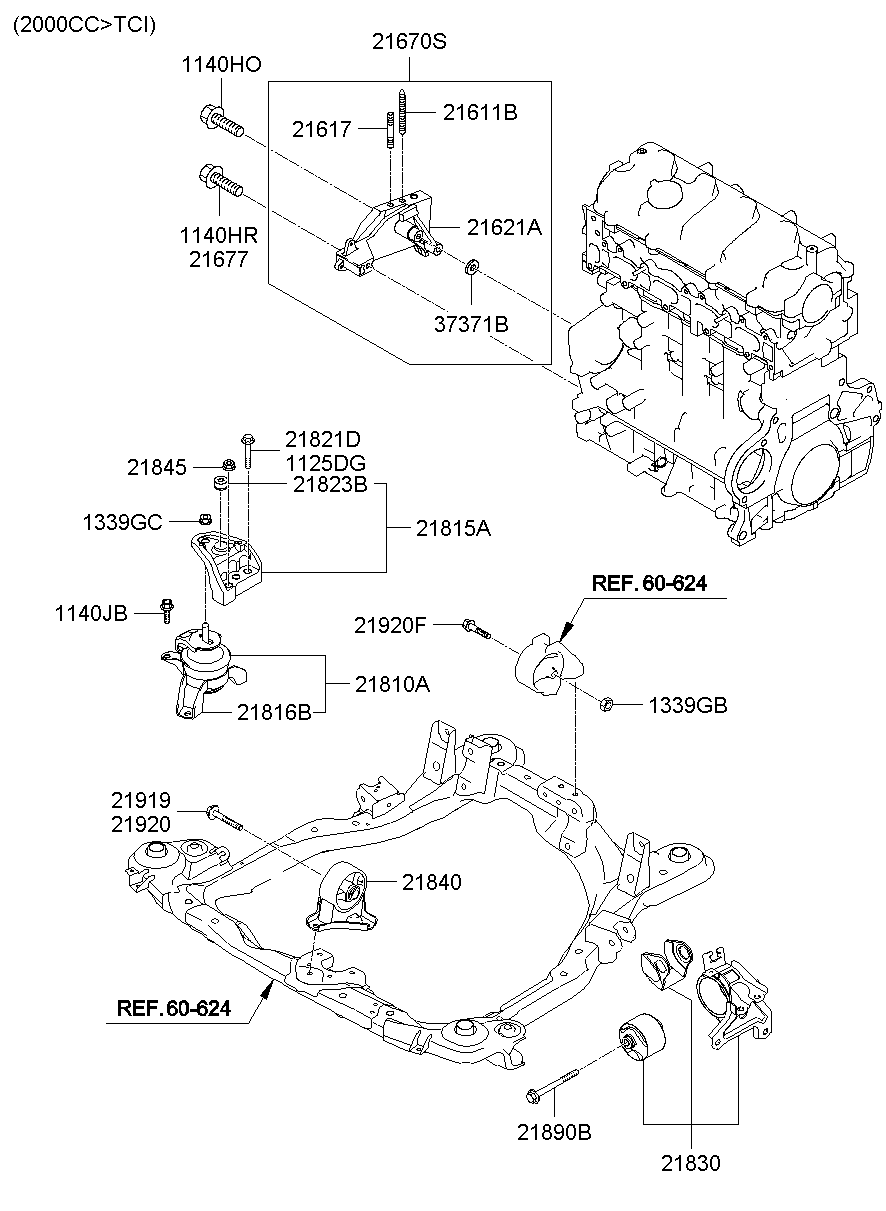Engine Transaxle Mounting