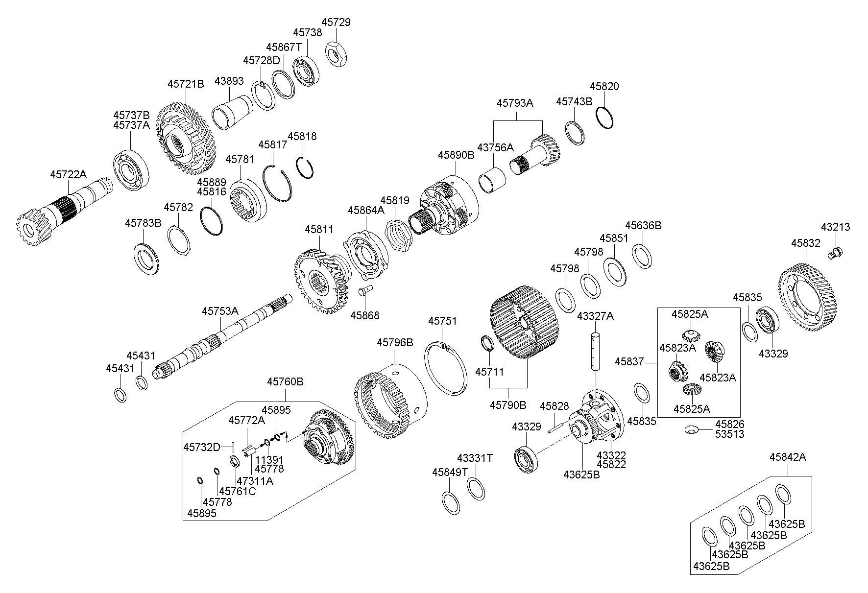 Transaxle Gear