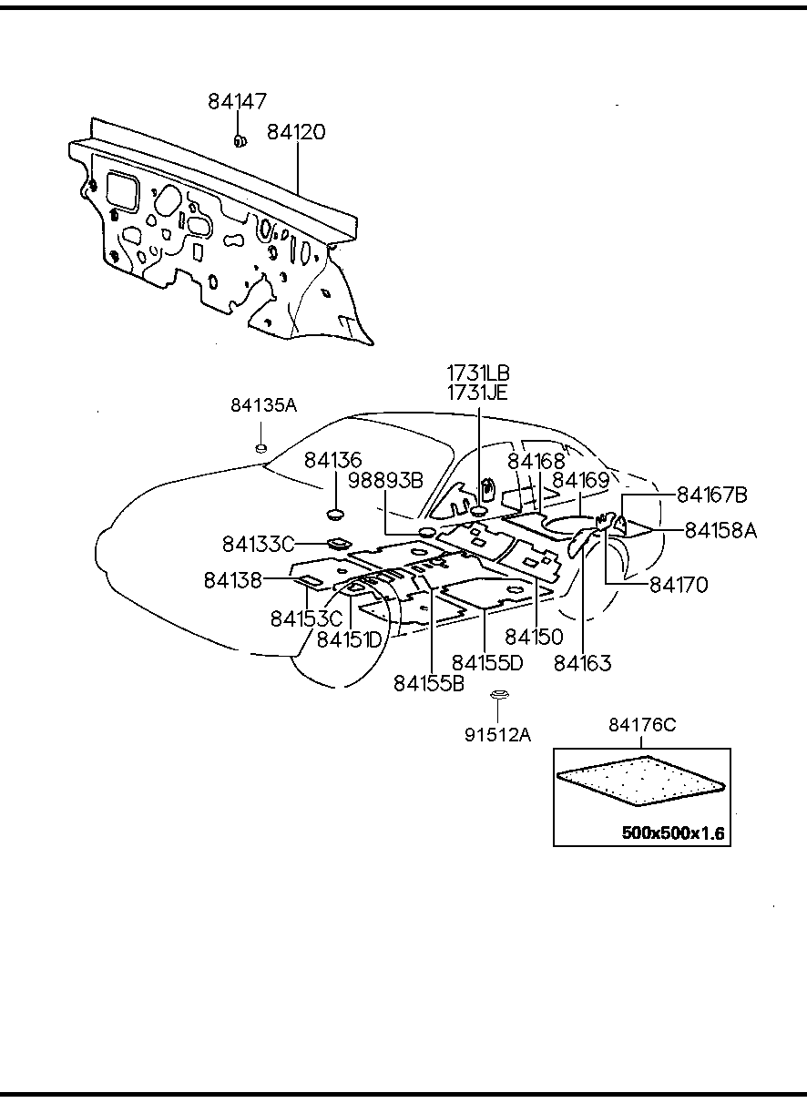 Isolation Pad Floor Covering